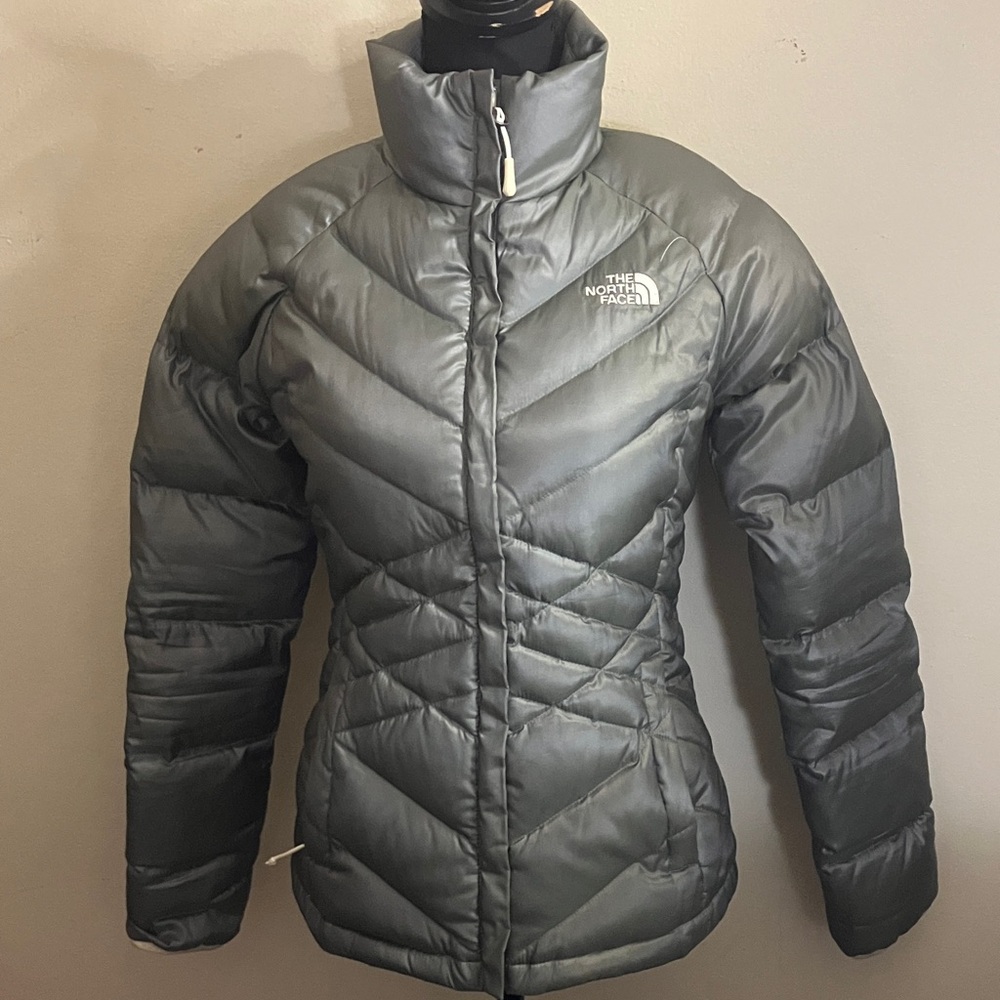 The North Face Women's Charcoal Puffer Jacket